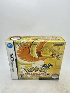 Pokemon Heartgold Nintendo DS Big Box W/ Pokewalker (No Manual/Cardboard) Tested - Picture 1 of 11