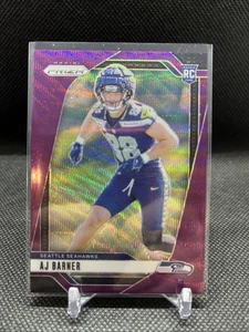 2024 Panini Prizm Rookie #304 AJ Barner Purple Wave /99 Seahawks RC - Bild 1 von 2