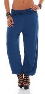 Haremhose Damen Hose Pumphose Aladinhose Pump viele Farben Gr. S M L, H28 - Bild 1 von 87