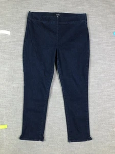 NYDJ Jeans Damen 14 Dark Wash Pull On Skinny Lift Tuck Jeggings Ankle MDNM1243 - Bild 1 von 14
