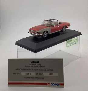 Vanguards VA10101 Triumph Stag Hidden Treasures Series Pimento Red - Picture 1 of 6