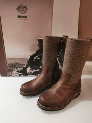 Meindl Kaprun Stiefel Winterstiefel Boots GTX Lammfell Herren Gr 42 Np 290€ - Bild 1 von 4