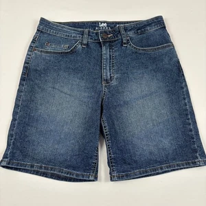 Lee Riders Jeansshorts mittelhoch 7" Schrittlänge blau Denim Damen 8 - Bild 1 von 9