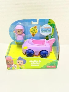 Bubble Guppies Molly & Violet Racer Fisher Price Nickelodeon Rennwagen Neu - Bild 1 von 7
