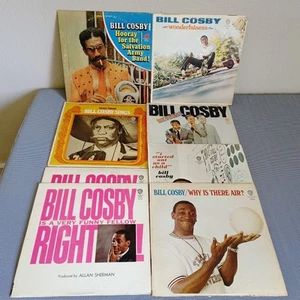 Bill Cosby - 6 Vinyl Lp Album Lot Sold As Is - Picture 1 of 1