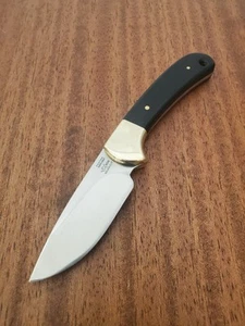 Buck Knives Custom Shop 113 Ranger Skinner MAGNACUT Black Palm Gently Used - Picture 1 of 11