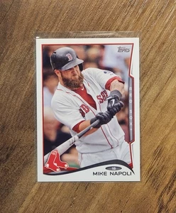 2014 Topps MIKE NAPOLI Sabermetric Stats SP Variation Advanced SSP - Picture 1 of 2