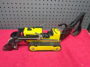 Vintage Tonka Bagger/Grabenfräse Pressstahl Spielzeug - Bild 1 von 13