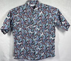 Camisa Wrangler De Colección Para Hombres 17 Colas X Largas Negra Cachemira Caballos Corte Vaquero - Imagen 1 de 12