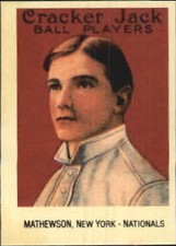 1993 Cracker Jack 1915 Reprints New York Giants Baseball #4 Christy Mathewson