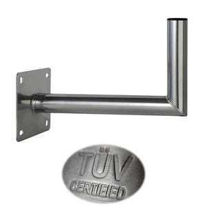 40 cm Wandhalter Stahl TÜV geprüft Wandabstand Wandhalterung SAT Spiegel - Bild 1 von 3