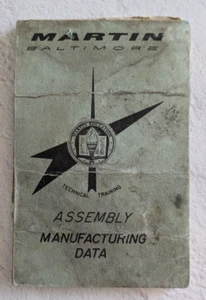 1958 Martin Baltimore Electrical & Electronic Assemblers Data Pre Lockheed VTG - Picture 1 of 5