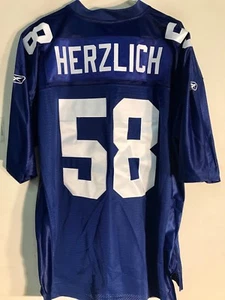 Camiseta deportiva Reebok Premier de la NFL de los New York Giants Mark Herzlich talla 2X Boston College - Imagen 1 de 2
