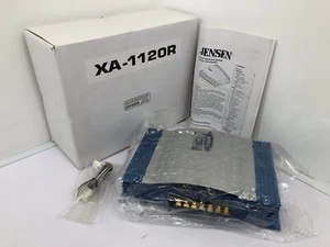 Jensen Vintage XA 1120R - 2 Channel 220 Watt Bridgeable Car Amplifier AMP w/ Box - Picture 1 of 15