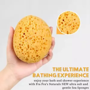 Fra Fra’s Naturals NEW Large Version Of The Bath And Shower Sea Sponge - Picture 1 of 7
