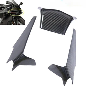 Real Carbon Fiber Air Intake Front Nose Infill Cover For Yamaha R1/R1M 2015-2019 - Bild 1 von 10