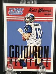 KURT WARNER-----2015 SCORE-----GRIDIRON HERITAGE-----RAMS - Picture 1 of 2