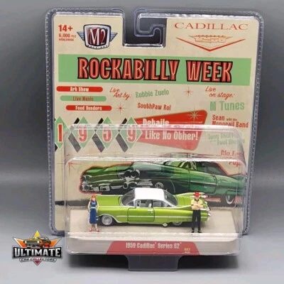 NEW 2024 M2 Machines Diorama ~ 1959 Cadillac Series 62. 1/64 Scale R07 - Image 1 of 4