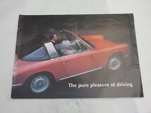 Händler Verkaufsbroschüre Katalog 1967 1968 Porsche 911 L 911L Soft Top Targa - Bild 1 von 3