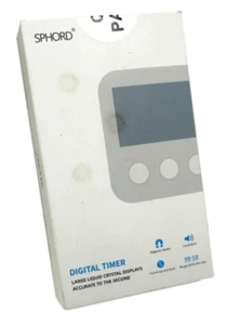 Timer digitale Sphord, grandi display a cristalli liquidi - Foto 1 di 2