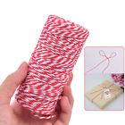 100m/roll Cotton Bakers Twine String Cord Christmas Gift Packing Decor Craft