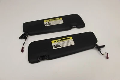 Juego de espejos retrovisores parasol derecho e izquierdo negro OEM BMW E88 E93 M3 135i 128i 335i Foto 1 de 4