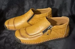 CEKeugo Hombre Mocasines Causales Sin Cordones Cuero Oxford Planos Talla 7 - Imagen 1 de 5
