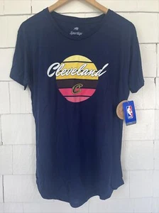 Women’s Size XL Cleveland Cavaliers NBA Phoebe Super Soft Triblend SS Tee NWT - Picture 1 of 8