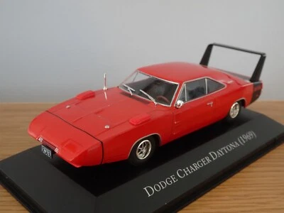 CARGADOR ALTAYA IXO DODGE DAYTONA 1969 ROJO Y NEGRO MODELO DE COCHE PPG1 1:43 Foto 1 de 3