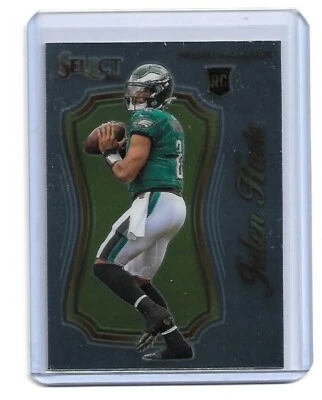 Jalen Hurts  RC  ▪  2020 Select   Certified Rookies #SCR-22  Rookie  Eagles - Image 1 of 2