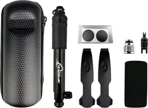 Mini Bike Pump Portable Bicycle Tire Inflator Hand Pump (tire repair tool kit) - Picture 1 of 4