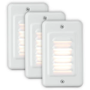 LED Step Lights Wall Mount Stair Deck Light ETL Listed Outdoor/Indoor 3000K - Picture 1 of 9