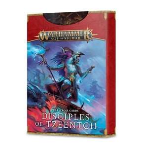 Tarjetas de Warscrolls: Disciples of Tzeentch - Age of Sigmar Warhammer - Imagen 1 de 1