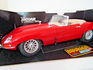 1:18 BBURAGO JAGUAR E CABRIOLET 1961 BOXED COD3016 BURAGO - Bild 1 von 5