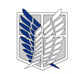Attack on Titan Symbol 10" Tall Heat Transfer Iron on - Picture 1 of 1