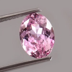 Zaffiro Ceylon Naturale Padparadscha Sciolto Taglio Ovale Gemma 2,65 Ct - 9x7 MM - Foto 1 di 4