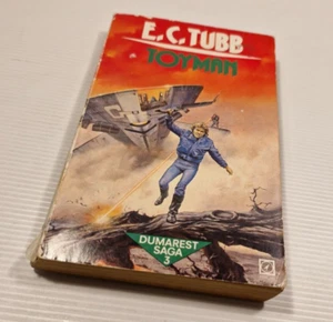 Toyman by E. C. Tubb Paperback 1984 Dumarest of Terra #3 Vintage Sci-Fi - Picture 1 of 10