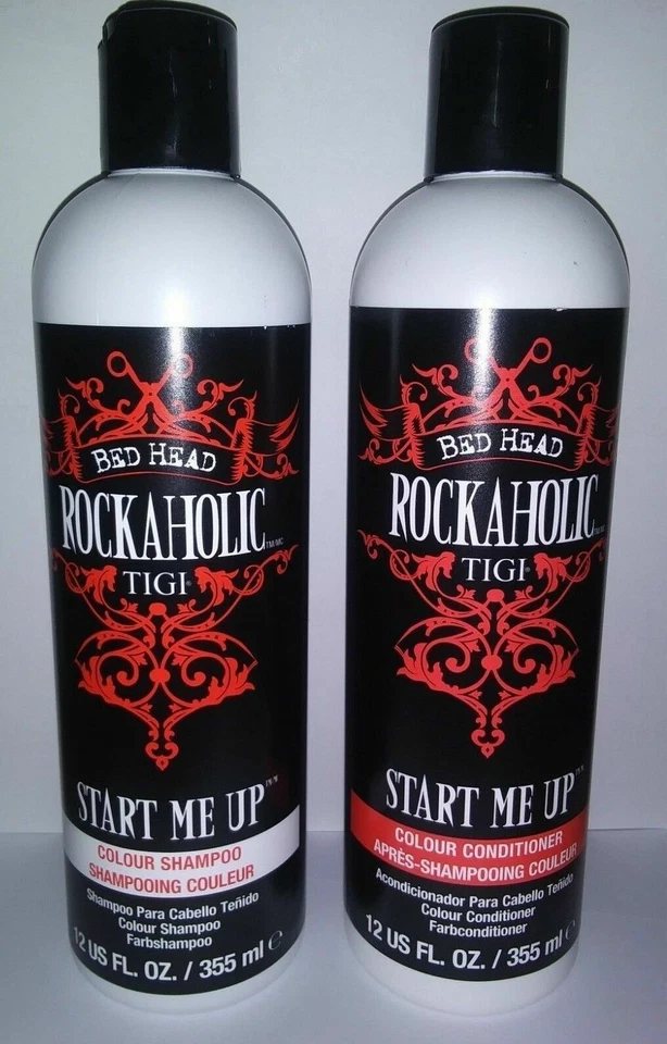 Bed Head Rockaholic TIGI, Start Me Up, Colour Shampoo & Conditioner, 12 oz, USA - Image 1 of 1