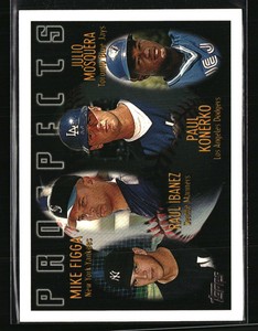 Mike Figga/Raul Ibanez/Paul Konerko/Julio Mosquera 1996 Topps #432 Baseball