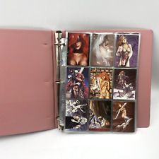 Joseph Michael Linsner Dawn and Beyond trading cards with Binder full set of 90