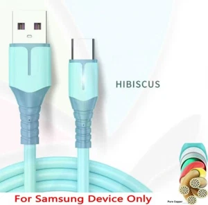 1 M Fast Charger For Samsung Galaxy  S8 S9 S10 + USB To Type C Charging Cable - Picture 1 of 5