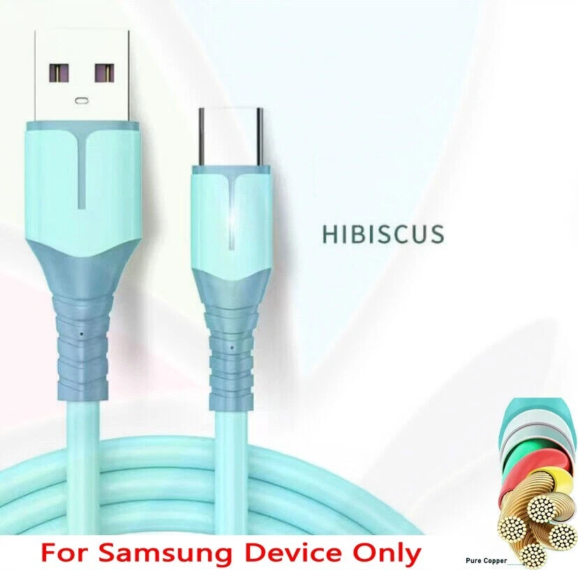 1 M Fast Charger For Samsung Galaxy  S8 S9 S10 + USB To Type C Charging Cable - Image 1 of 4