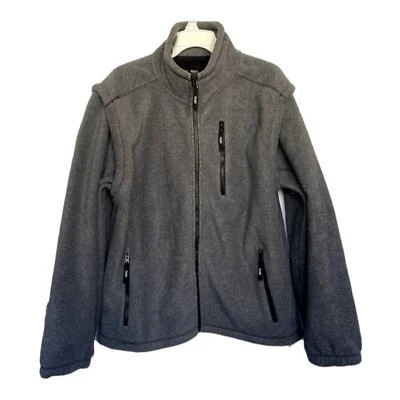 Polarex  Extreem Medium jacket men gray  sleeves zip out vest - Image 1 of 4