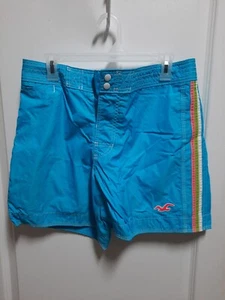 Holister Mens Medium Teal Swim Suit - Picture 1 of 3