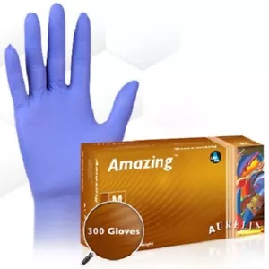 1000 XL Extra Large Nitrile Gloves, 2.2 mil Medical Exam Disposable, Powder Free - Picture 1 of 5