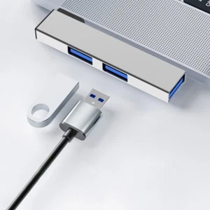 Adaptateur Multiport USB C 2 USB2.0, 1 USB3.0 Connect Claviers, Souris, Stockage - Photo 1/12