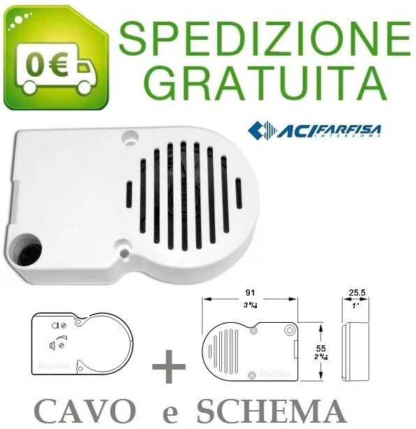 MD30 FARFISA COMPATIBILE 2659N LT BTICINO PORTER POSTO ESTERNO.. - Immagine 1 di 1