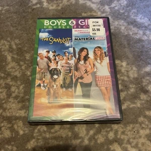 The Sandlot/Material Girls Boys & Girls Double Feature DVD New Sealed Family Fun - Picture 1 of 2