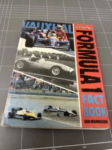 VINTAGE CAR BOOK GUINNESS FORMULA 1 FACT BOOK IAN MORRISON MUSCLE CAR MANCAVE - Picture 1 of 11