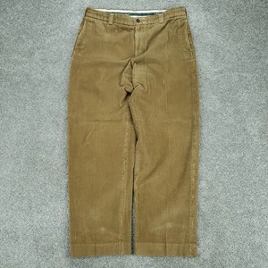 LL Bean Cordhose Herren 36x32 Khaki Braun Classic Fit Dicke Cordhose - Bild 1 von 12